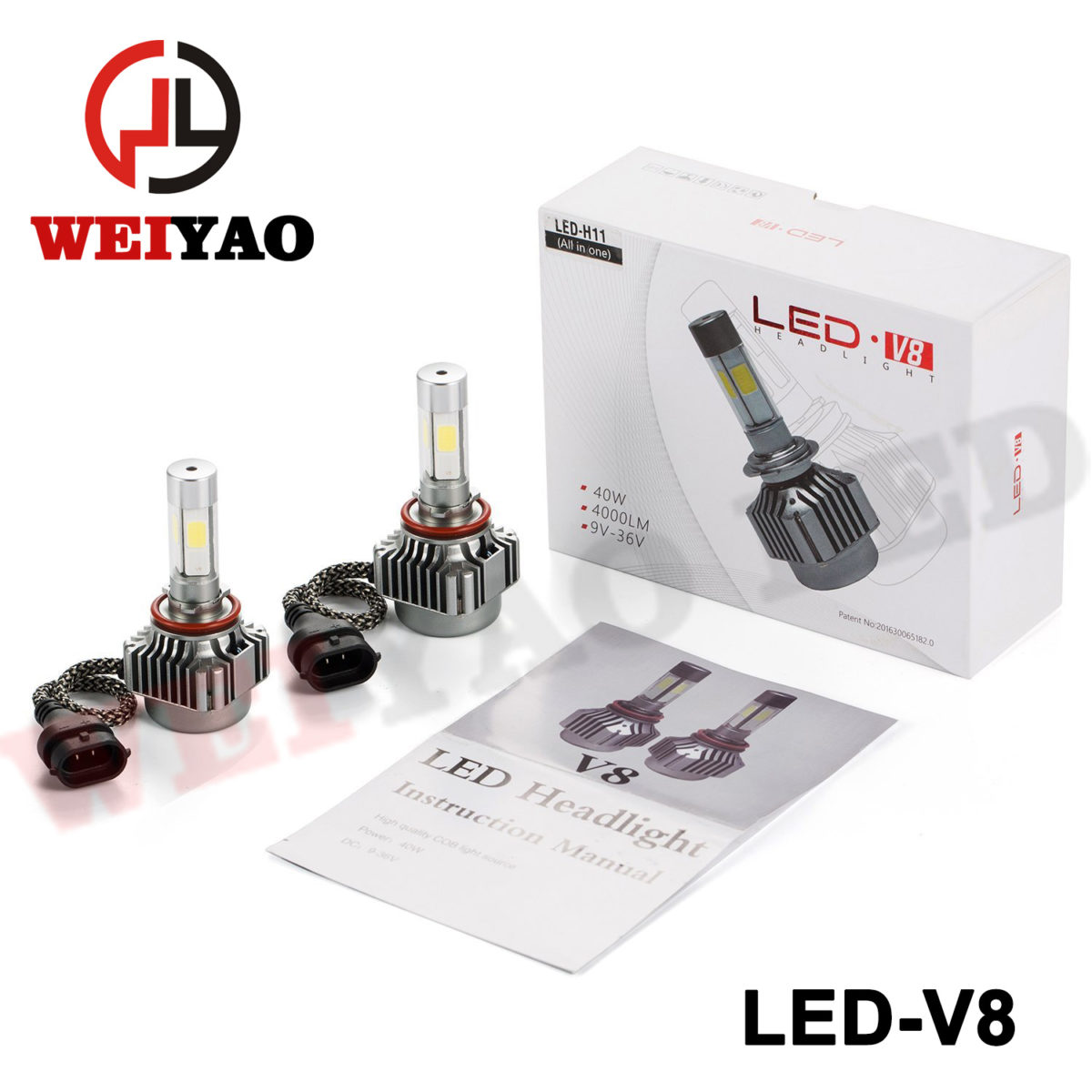 5033#-Car-LED-headlight-V8主图